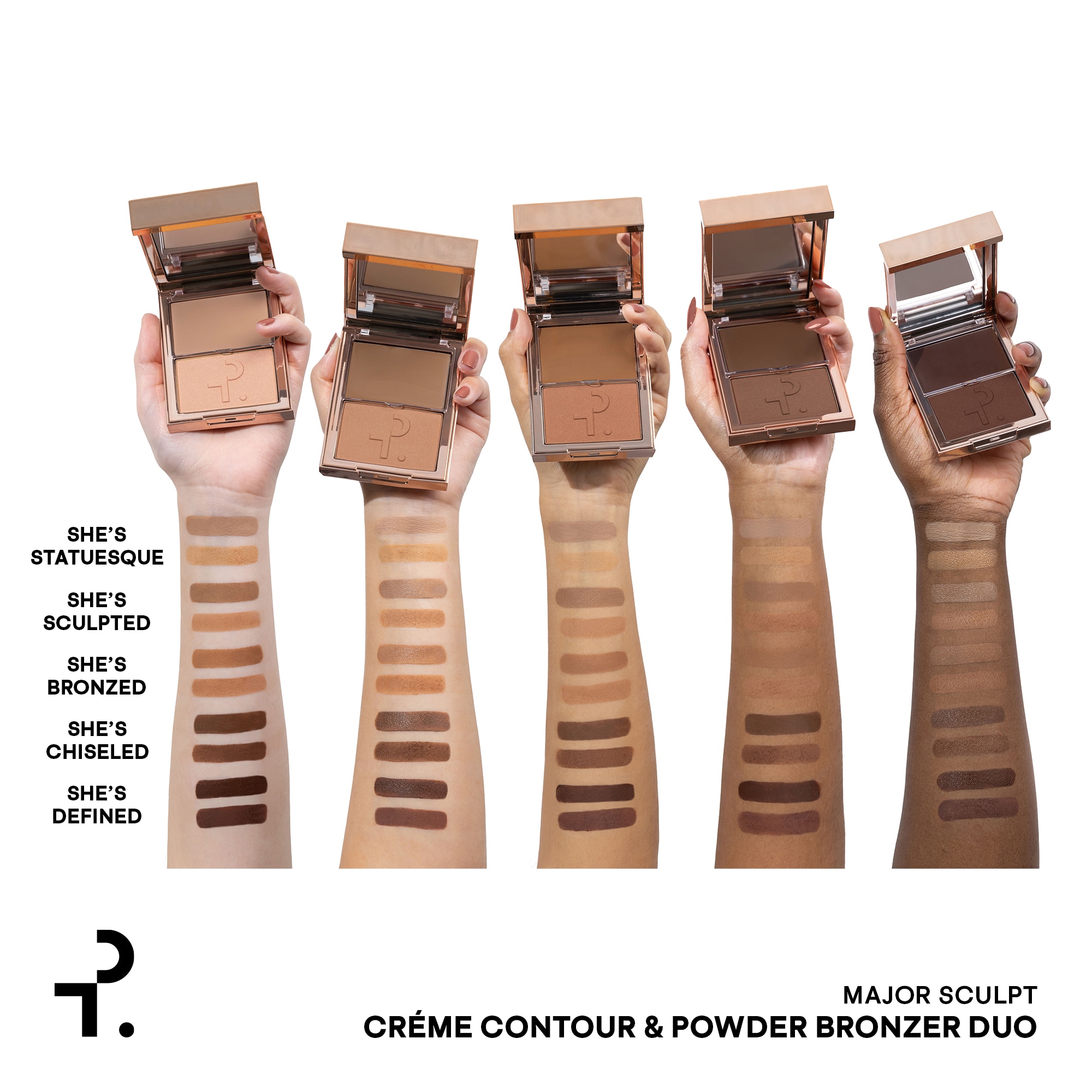 MAJOR SCULPT CRÈME CONTOUR & POWDER BRONZER DUO (DÚO DE BRONCEADORES)